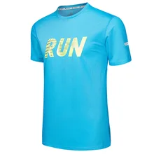 Женская футболка для бега гимнастика Спорт Йога фитнес-тройники и топы Спортивные быстросохнущие короткий рукав открытый марафон Трикотажные изделия для бега трусцой