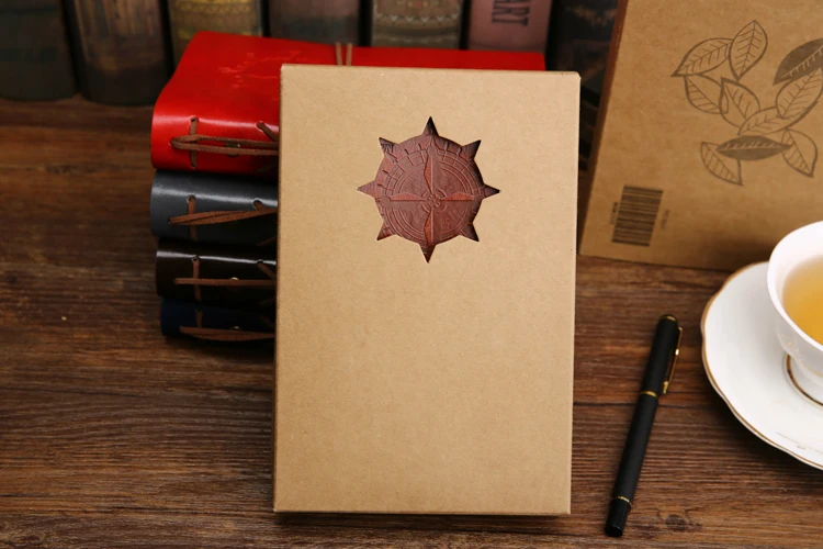 Steampunk Leather Cover Notebook