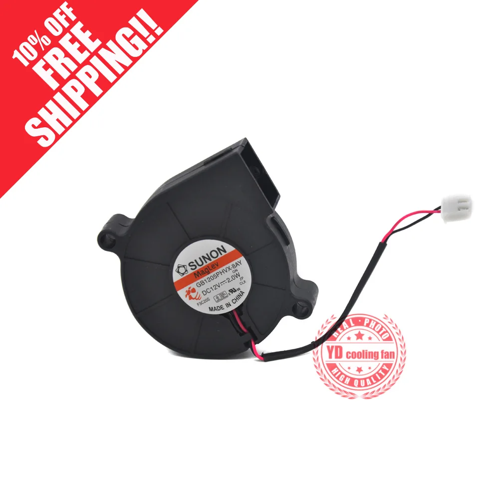 Новый SUNON GB1205PHVX-8AY GN 12V 2 0 W 5015 нагнетательный вентилятор охлаждения |