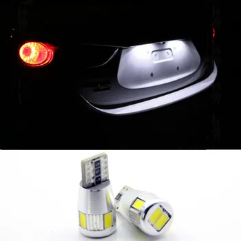 

Free shipping, 2x Error free Bright White LED License Number Plate Light For Mitsubishi asx