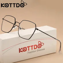 KOTTDO, Модные Винтажные оправа для очков в стиле кошачьи глаза, женские очки для чтения, оптические очки для унисекс, очки UV400