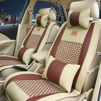 

Car Seat Cover for Hyundai i10 HB20 i20 ix20 Genesis G80/G90 TUCSON IX35 New SantaFe Grandeur Rohens VERACR MATRIX Solaris Creta