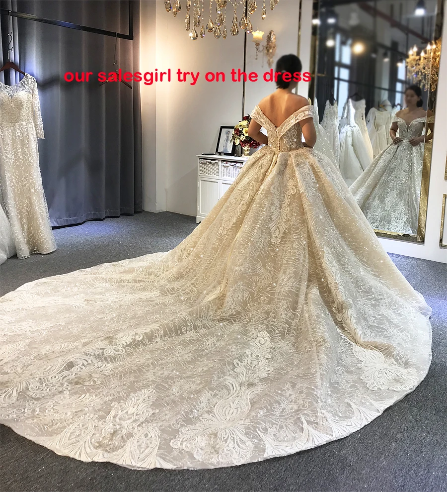 Новое свадебное платье с открытыми плечами и ремешки; robe de soiree