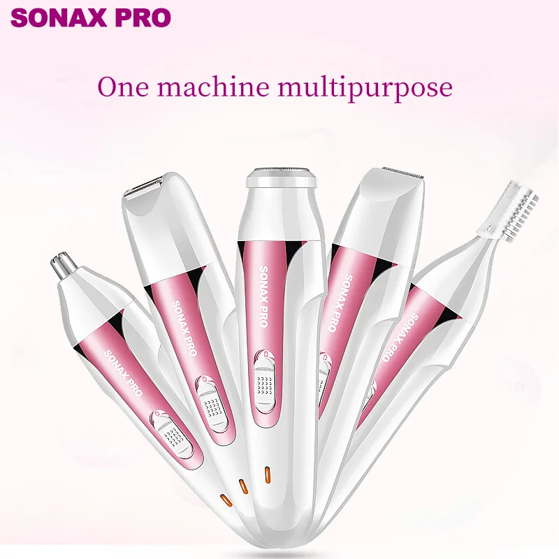 

5 in 1 Rechargeable Hair epilator Wool Device Knife Electric Shaver Women Epilator Shaving Lady Shaver Facial Razor