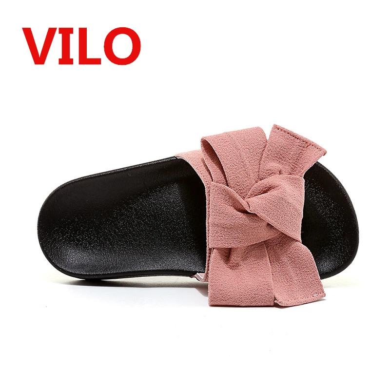 Summer Shoes Girls Slides Bow Sandals Children Butterfly ...