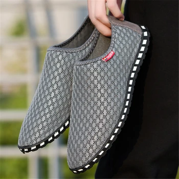 

2019 New Simple man Casual shoes peas shoes breathable casual shoes fashion lace-up mixed-color lensuire Driver shoes sneakers