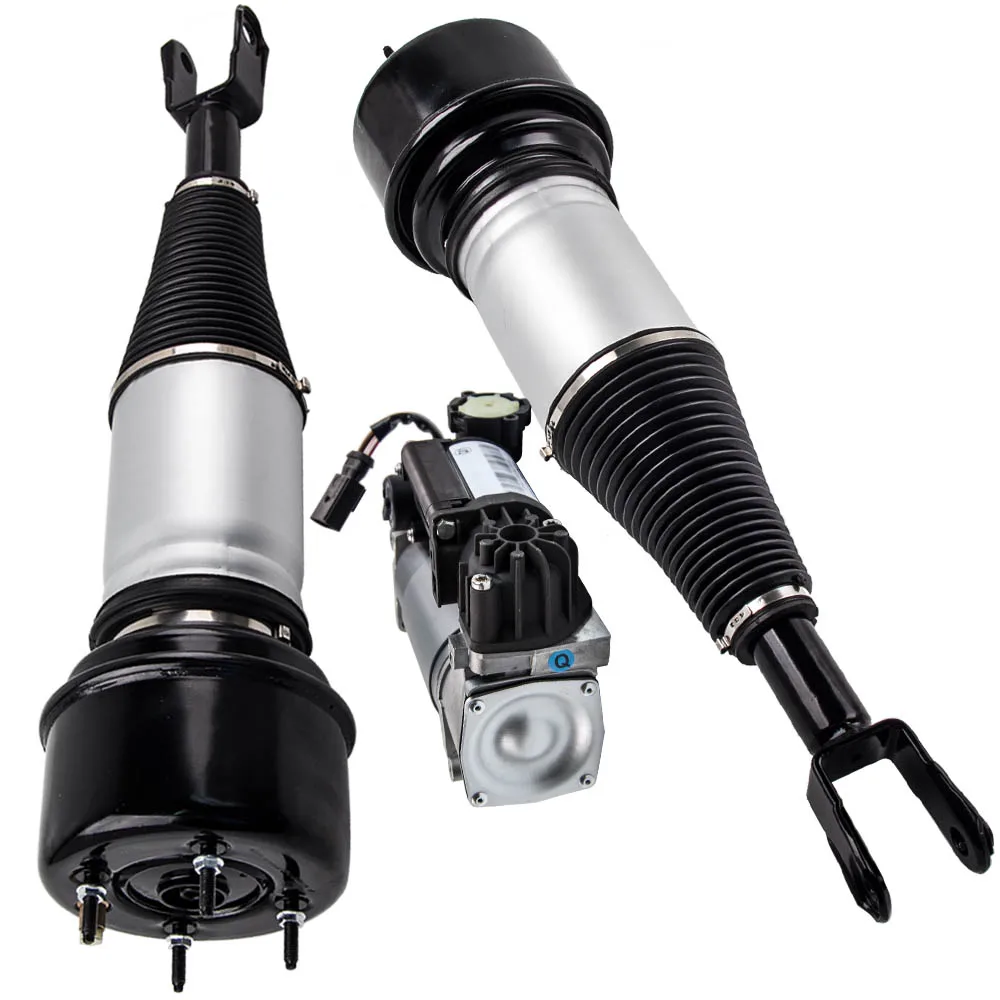 Front Air Suspension Spring Shock For Jaguar XJ-Series X350 X358 2004-2010