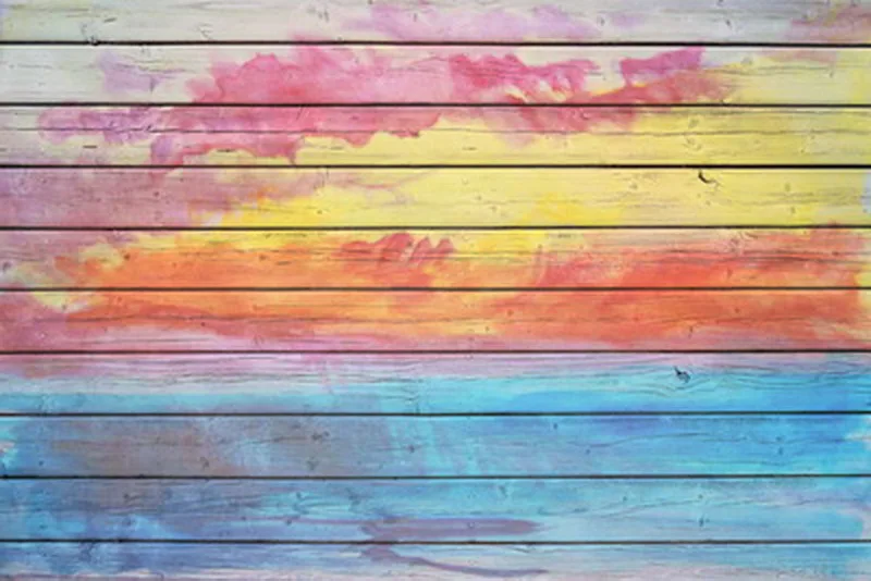 

HUAYI Vintage Printed Background Art Fabric Newborn Backdrop Studio/Photography Props D8897