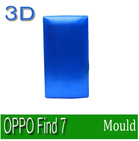 

3D sublimation mold printed mould tool heat press mold for OPPO Find 7 case cover free shipping