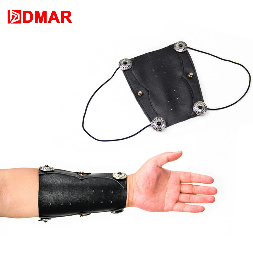 

1 pcs Archery Shooting Protective Arm Guard Hunting Arm protective Cowhide Protector for Shooting Hunting Accessory Bow Outdoor