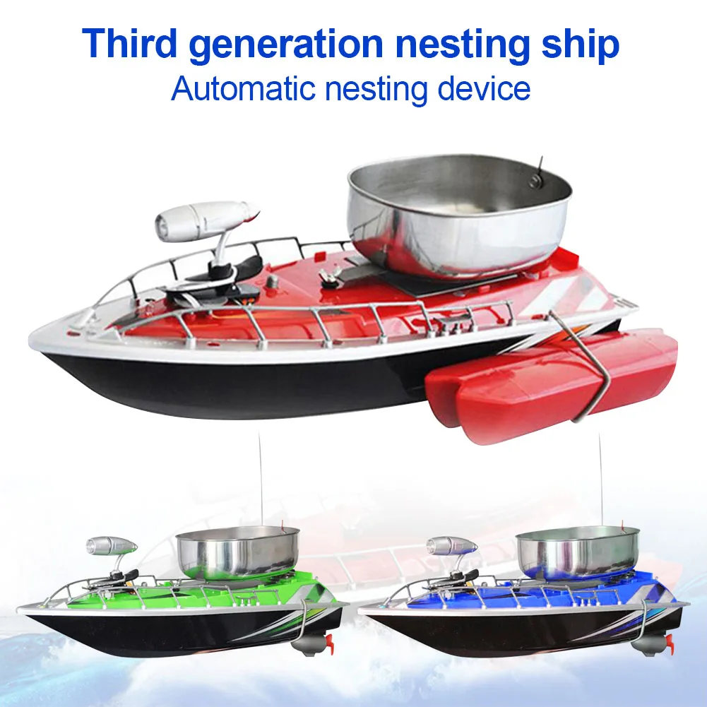 

Mini RC Fishing Lure Bait Boat Finding Fish Wireless Remote Control Fish Finder Ship YS-BUY