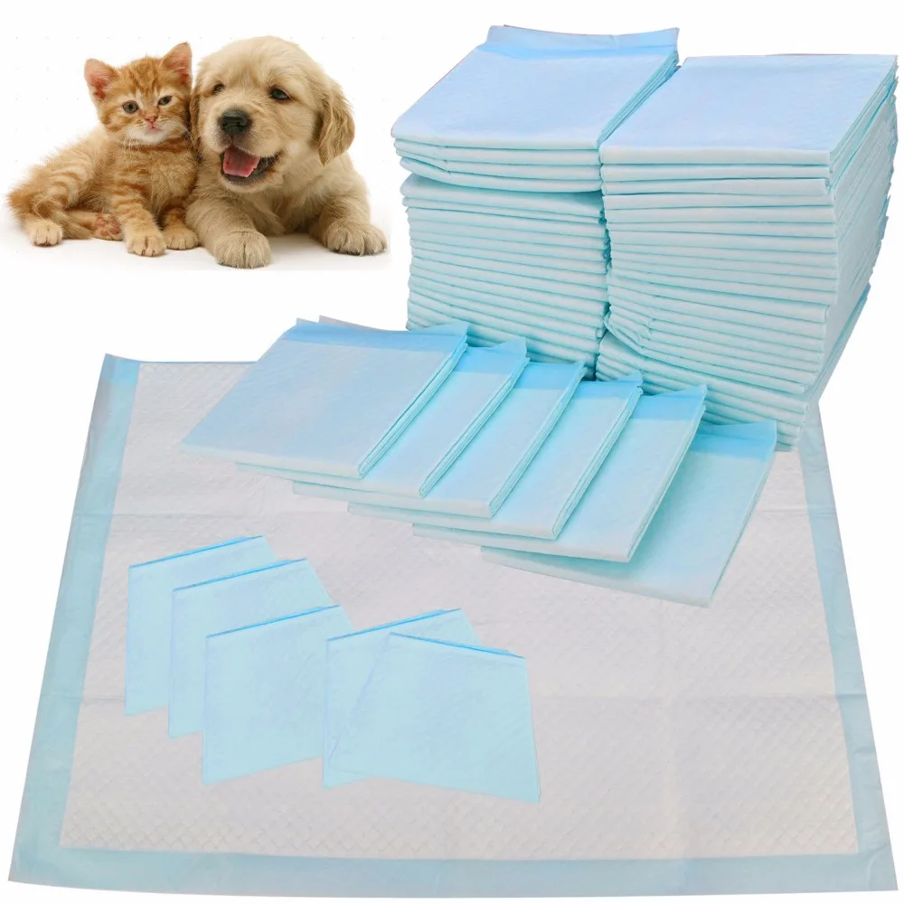 LARGE PUPPY TRAINING PADS TOILET PEE WEE MATS PET DOG CAT 4Sizes in large-puppy-training-pads-toilet-pee-wee-mats-pet-dog-cat-4sizes-in