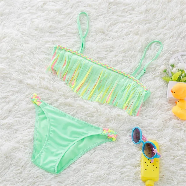 Badeanzug Mädchen Langarm Mit Hut - UV50+ Rash Guard Strampler