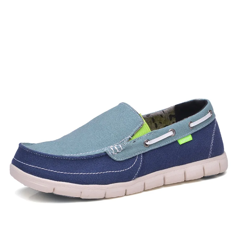 

Fashion Sneakers 2019 Summer Men Canvas Shoes Espadrilles Men Casual Shoes Slip on Breathable Loafers Men Flats Shoe