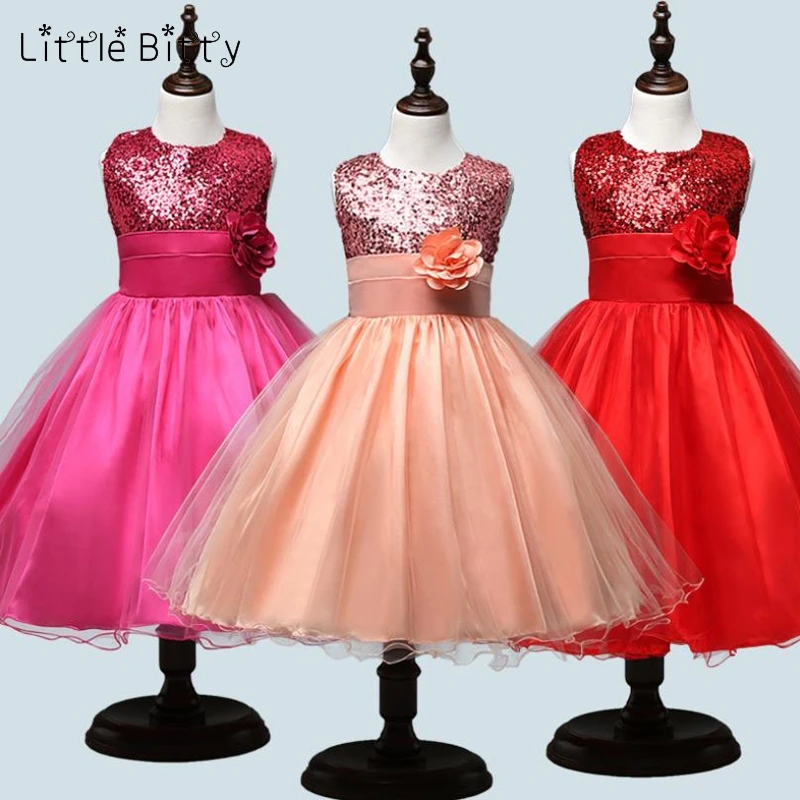 Детские платья для девочек платье принцессы Vestido Infantil свадебное детвечерние