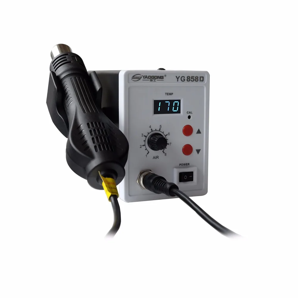 YG 858D Digital Hot Air Smd Rework Station Soldering Station YG 858D Digital Hot Air Smd Rework Station Soldering Station