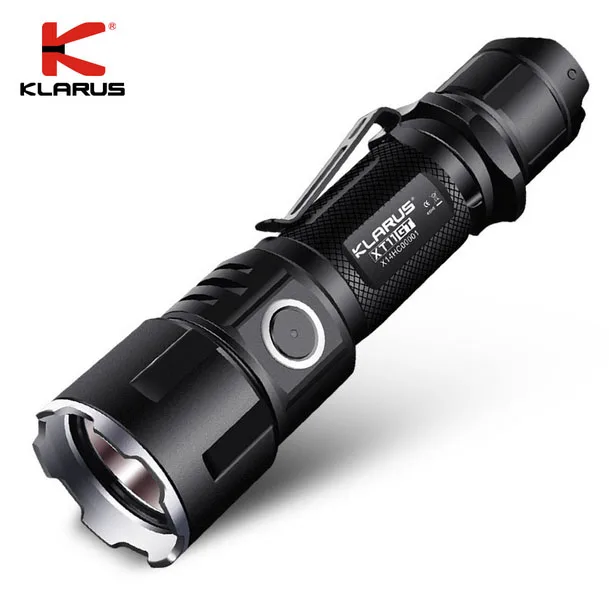 2016 KLARUS XT11GT новейший CREE XHP35 HD E4 светодиодный тактический фонарик 2000 люмен USB