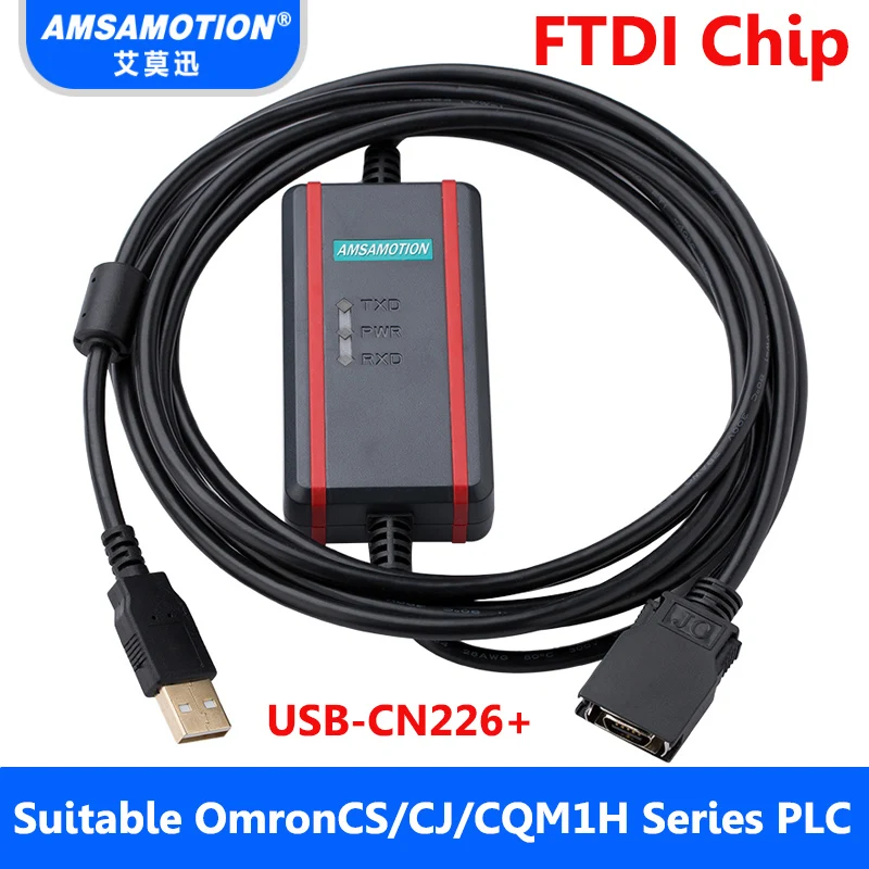 Подходит Omron PLC кабель программирования CS/CJ/CQM1H серии FTDI чип скачать USB CN226 +|cable