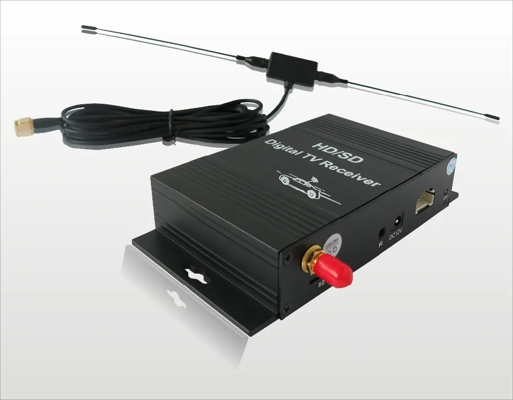 Автомобильный ISDB-T Бразилия цифровое мобильное телевидение тюнер приемник для автомобильных ЖК-мониторов