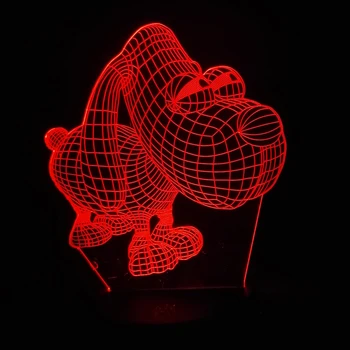 

Kawaii Animal Large Eye Dog Doggy balloon 3D USB LED Lamp Colorful Mood Acrylic Child Educational Christmas Kids Toys Lighting