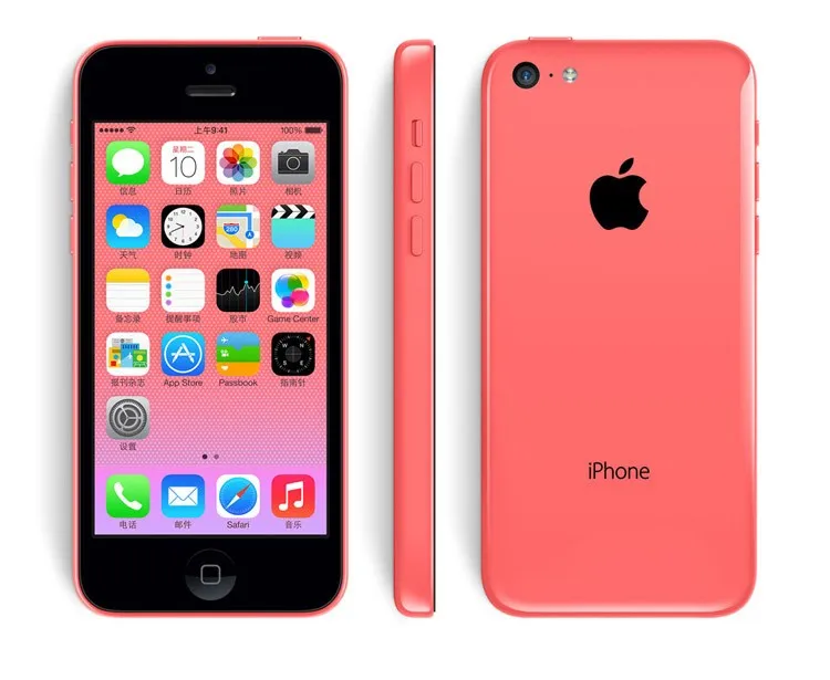 Used Original Apple iPhone 5C Unlocked Dual Core Cell Phone 8GB/16GB/32GB ROM WCDMA 3G Used Phone cheap apple cell phones