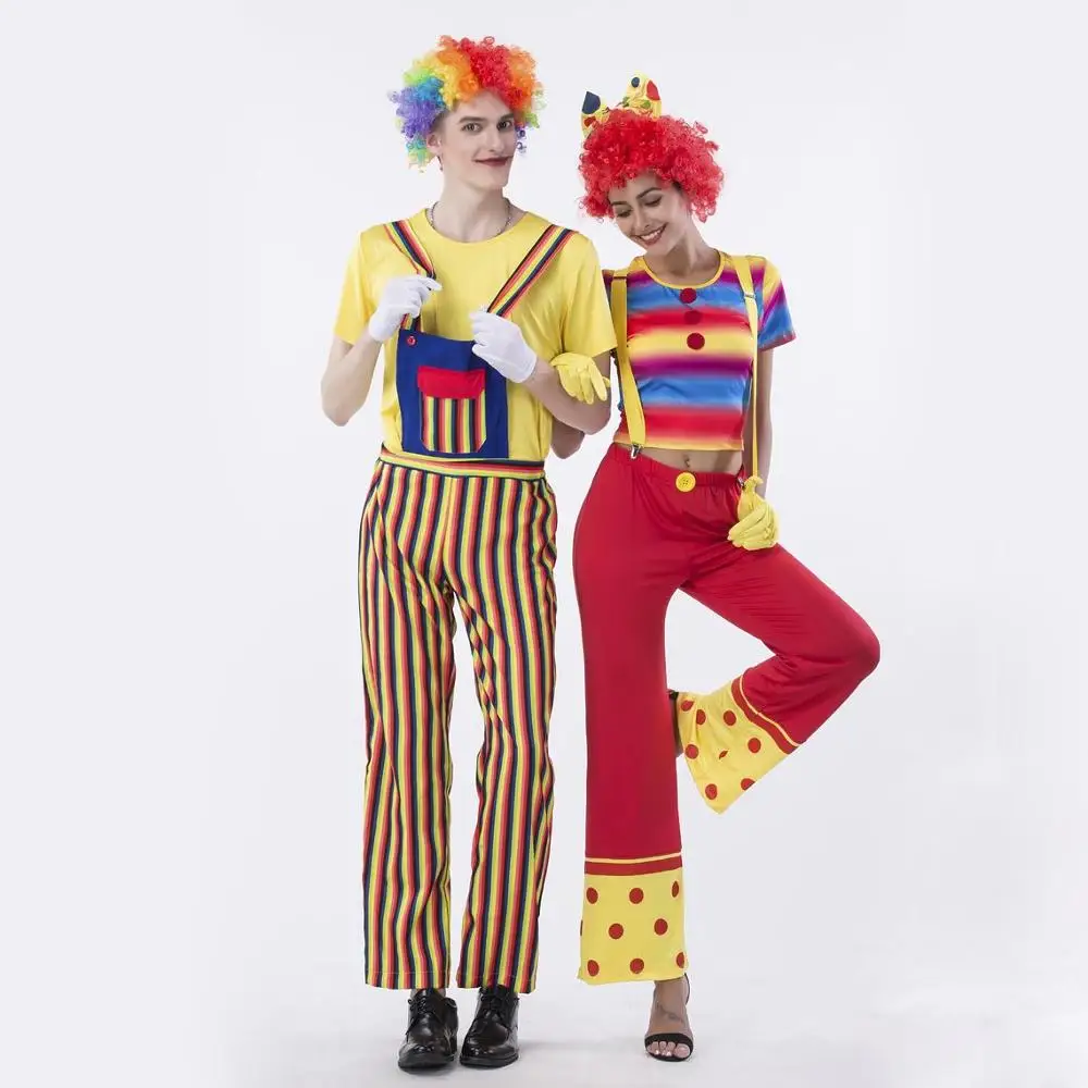 клоунский костюм. костюм клоуна. комбинезон клоуна. новогодний костюм клоуна. клоунский костюм.