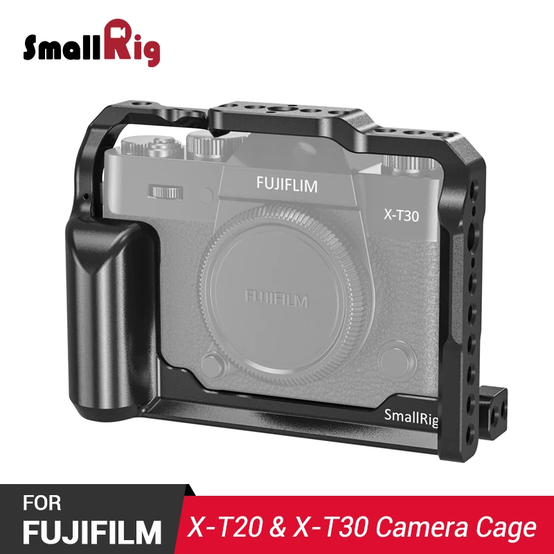 

SmallRig XT30 Cage for Fujifilm X-T30 and X-T20 Camera Feature with QR Arca Compatible Dovetail Plate on the Bottom CCF2356