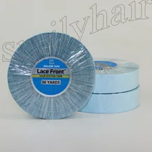 36 YardsX2.54CMSuper DoubleSided Adhesives Blue Lace Front Support Tape Length33M For Tape Hair/Skin Weft Hair/Lace Wigs/Toupee