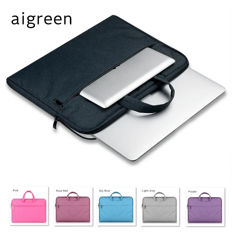 2017 Newest Handbag Sleeve Case For Macbook Laptop Air Pro 11.6",13.3"15.4", Notebook Bag 14",15",15.6 inch, Free Drop Shipping