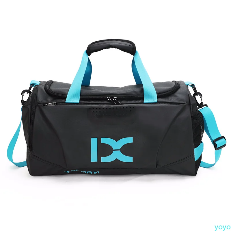 

Wet and dry separate exercise bag exercise training portable swimming bag single shoulder slant belt cylinder bag packing cubes