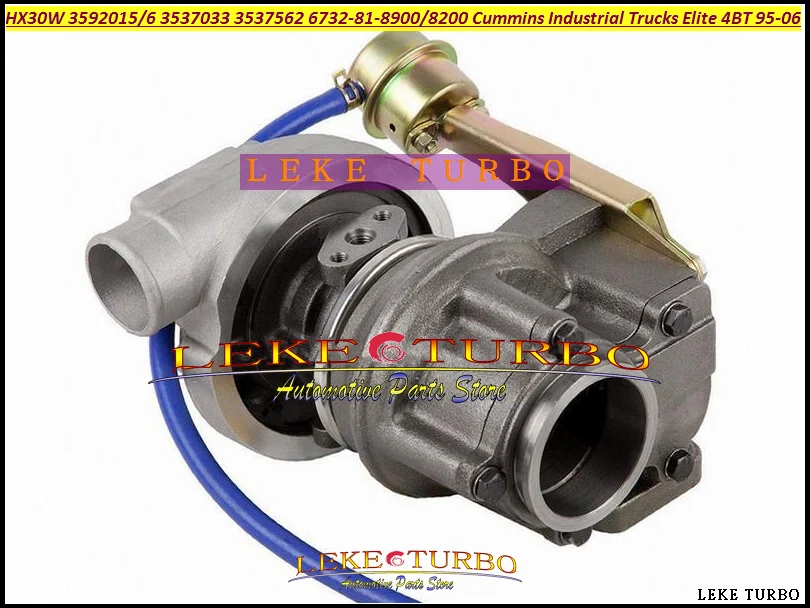 Turbo HX30W 3592015 3592016 3537033 3537562 6732-81-8900 6732-81-8200 For Cummins Industrial Trucks Elite For Komatsu 4BT 95-06 (1)