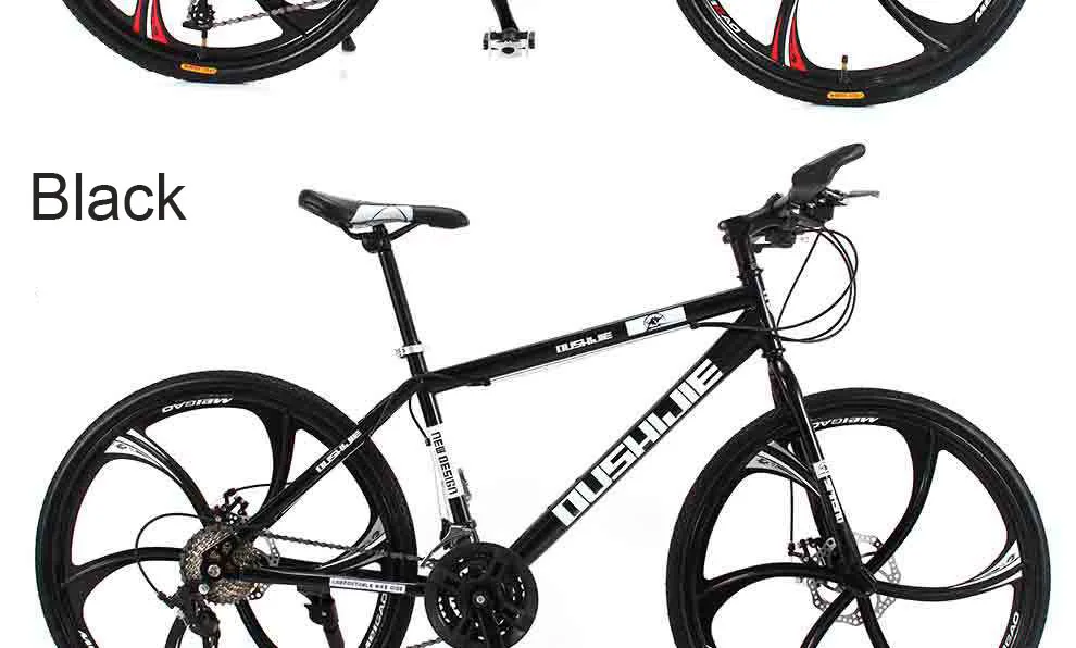 Cheap Mountain Bike Bicycle 26 Inch 27 Speed 6 Knife Bianchi Students Adult Student Man and Woman Multicolor 2019 New 4