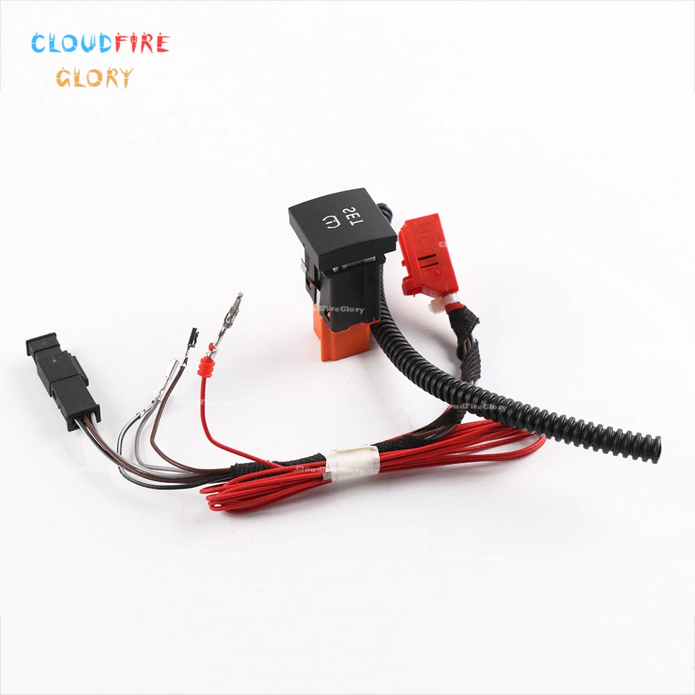 

1K0927121B Tire Pressure Monitor Set Switch Button with Cable For Golf MK6 EOS Touran Beetle Je tta 2006-2016 Polo 2010-2016