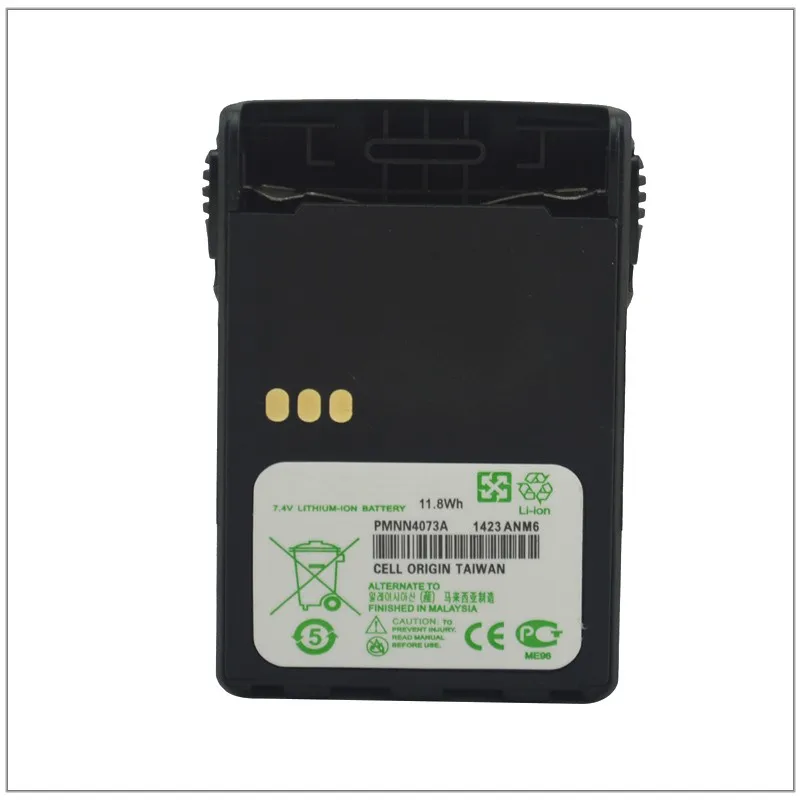 PMNN4073A 7,4 V 2000 мА/ч, литий-ионный аккумулятор Батарея пакет для Motorola GP328Plus, GP338Plus, GP344, GP388, GP328Plus, GP644, GP688, EX500, EX560