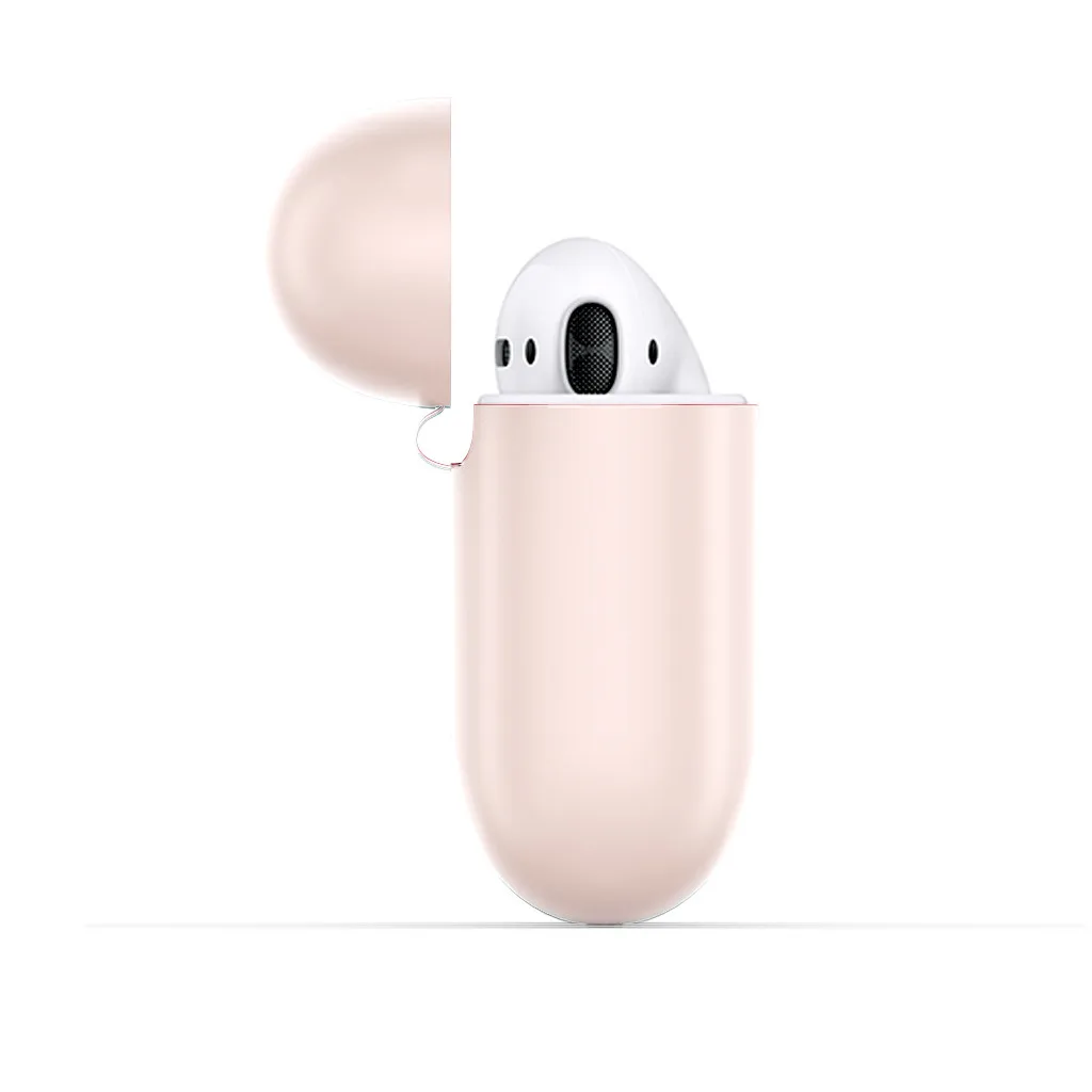 TPU Frosted Case Cover Soft Protective Skin For Apple Airpods 1th Earphone Without Wireless Charging Edition 360 Protection