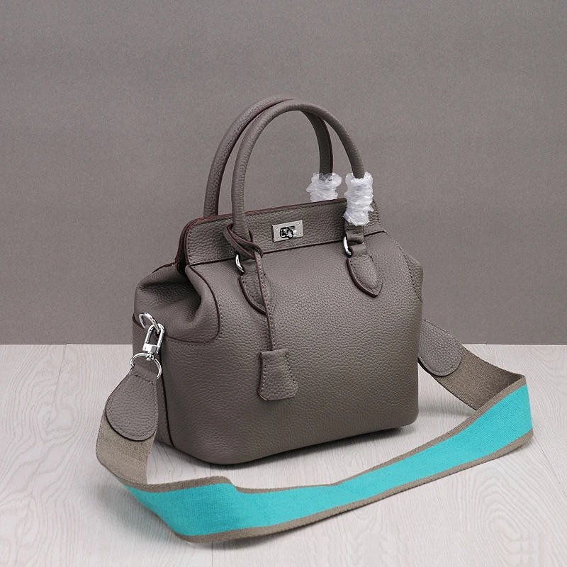 tote popular bolsas de couro genuíno das