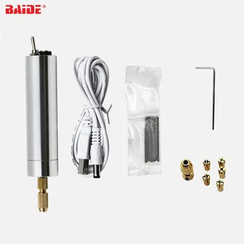 Online USB Charging Micro Electric Hand Drill Rotary Drill Cutting Drilling Set Mini Grinding For Sculpture Tools Wholesale 40set/lot
