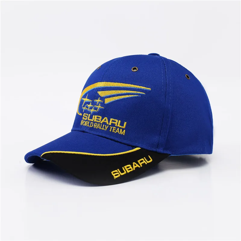 Новинка F1 MOTO GP Jorge Lorenzo вышивка 99 YAMAHA Кепка мотогонок бейсболка Gorra спортивные бейсболки - Цвет: Subaru