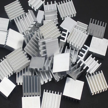 

CoolerAge 10pcs Aluminum Cooling 14x14x6MM Chipset Heat Sink RAM Radiator Heatsink Cooler