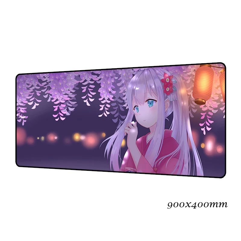 EroManga Sensei коврик для мыши locrkand 900x400x2 мм коврик для мыши игровой коврик для мыши геймер аниме высококачественный коврик для мыши s Клавиатура ПК коврик