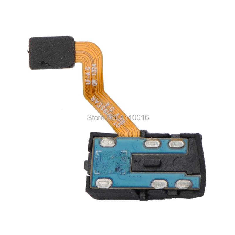 10pcs a lot Quality Guaranteed Headphones Jack Flex Cable Replacement Part for Samsung Galaxy S4 Mini i9195 i9190 i9192