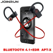 Joinrun наушники спортивные беспроводные Bluetooth наушники гарнитура Водонепроницаемый IPX7 стерео сабвуфер Bluetooth гарнитура CSR