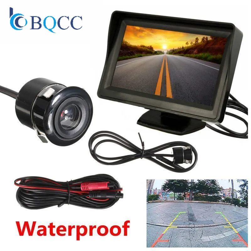

4.3 Inch TFT LCD Rear View Monitor System Car Backup Reverse Night Vision Camera