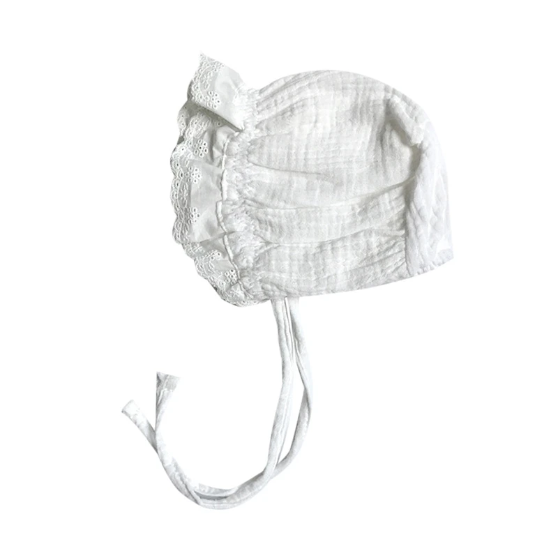 2019 Baby Hats And Caps Sweet Lovely Cute Princess Children Kids Girls Baby Hat Lace Floral Caps Hats For Girls Baby V15# (2)