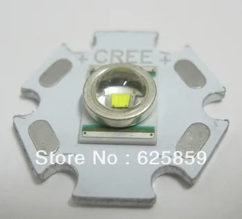 

5PCS CREE XRE Q5 LED XLamp cree xr-e Q5 led Cold White 6000k 3W LED Light Emitter with 20mm UFO PCB