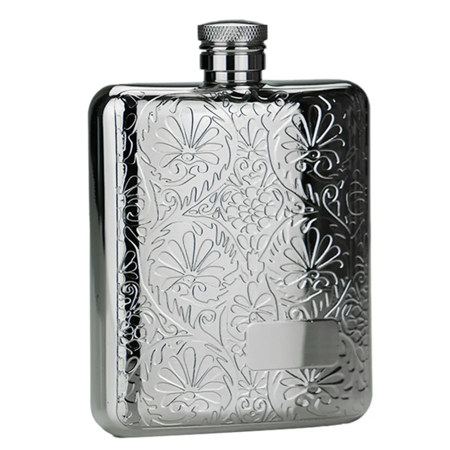 Special Design Classic Good Quality Men Hip Flasks Portable Metal