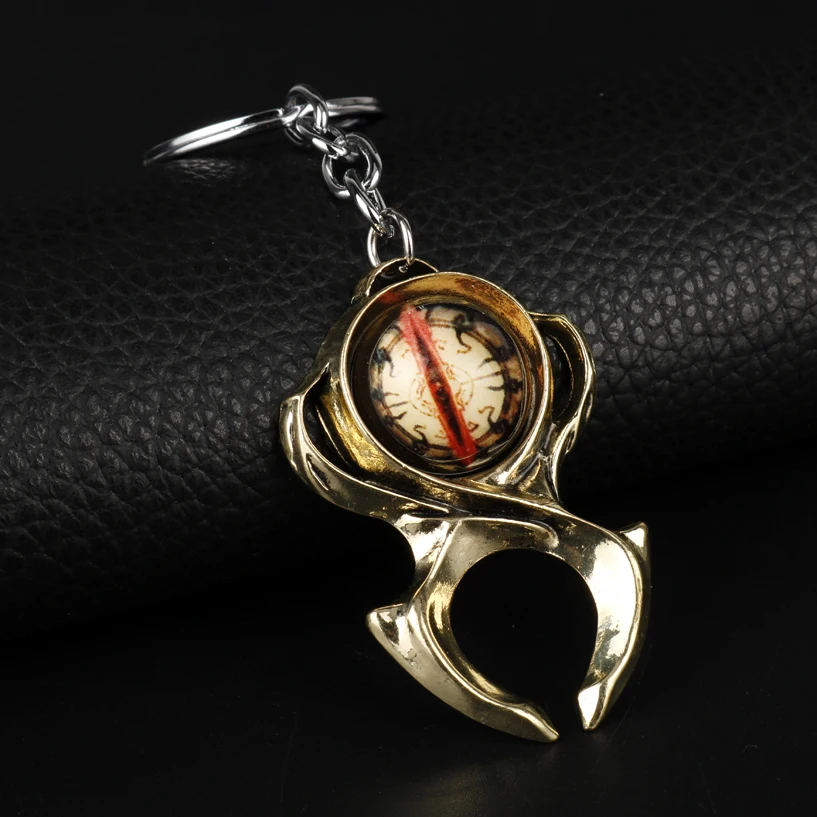 

HEYu New Jewelry Diablo 3 Keychain Horadrim Watchmen Guardian Horadrim's Amulet Key Chains Keyrings Game Fans Christmas Gift