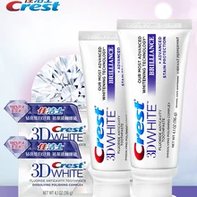 Crest 3D White Brilliance передовая отбеливающая зубная паста, отбеливающая зубная паста, 116 г