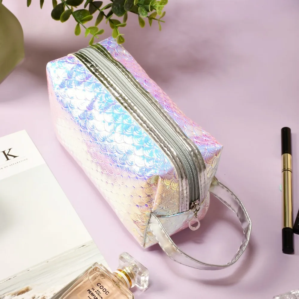 Косметичка BEAUTYBIGBANG 1 шт. 18 5 см * 8 11 Розовый Единорог косметичка для макияжа
