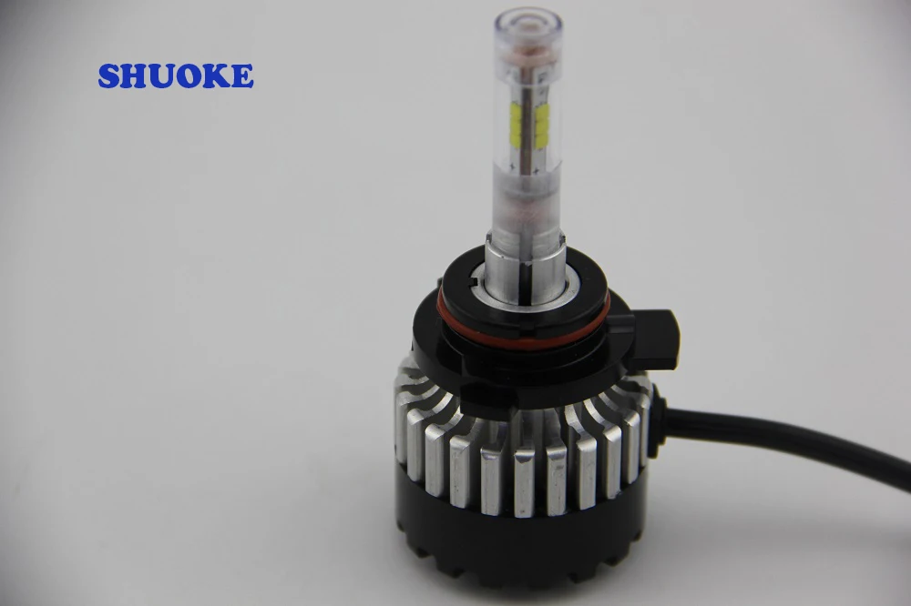 US $34.55 FreeShipping M8 Single Beam LED 40W Headlight 4 Side LED More Brightness 9005 H1 H7 9005 LED Headlight Bulb